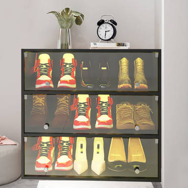 Custom shoe storage discount cabinet